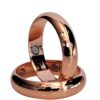 Magnetic Ring Solid Copper Domed 6mm