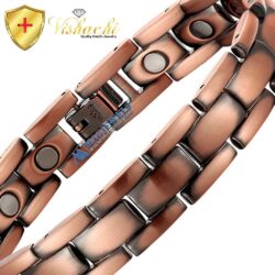 Magnetic Bracelet Pur Solid Copper Unisex Men Women Bio