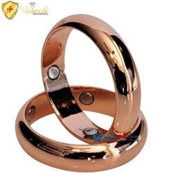 Magnetic Copper Domed Ring