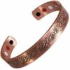 Copper Celtic Magnetic Bracelet Bangle Bio Men Women 7" Viking
