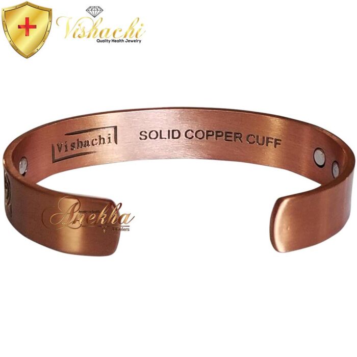 Copper Celtic Magnetic Bracelet Bangle Viking Bio Men Women