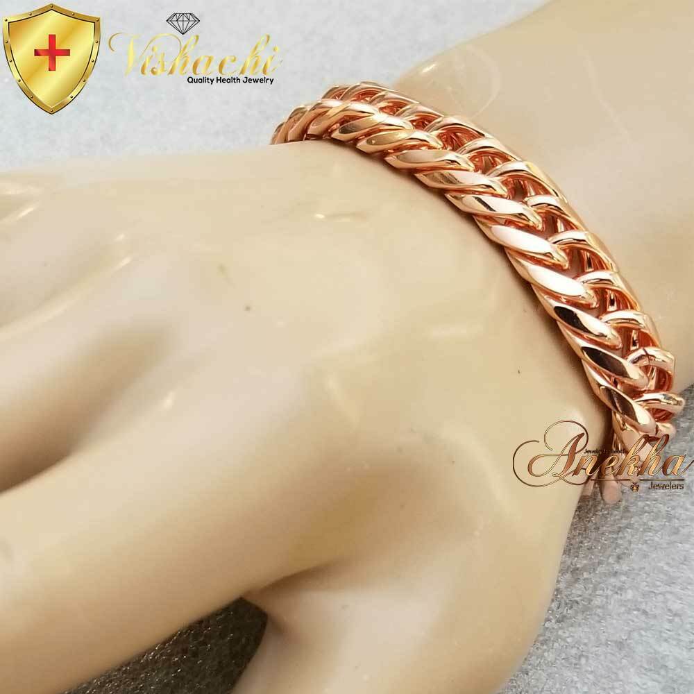Copper link bracelets, copper magnetic bracelets by DEMI+CO - DEMI+CO  Jewellery