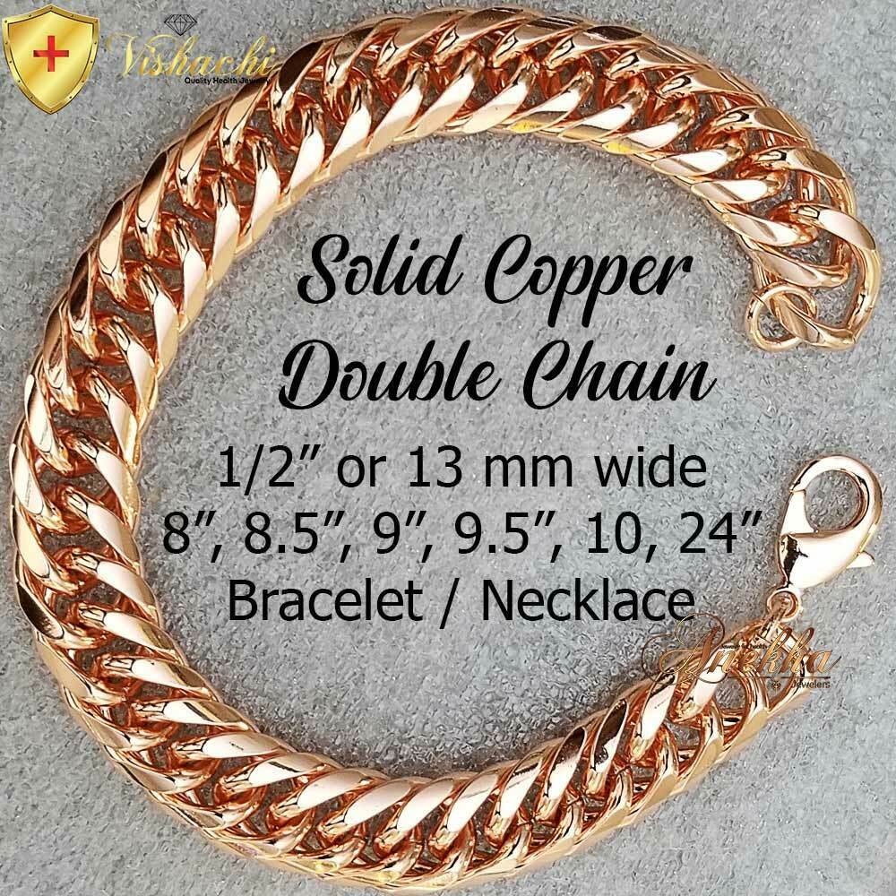 Handmade Copper Link Bracelet from Mexico - Antique Rings | NOVICA