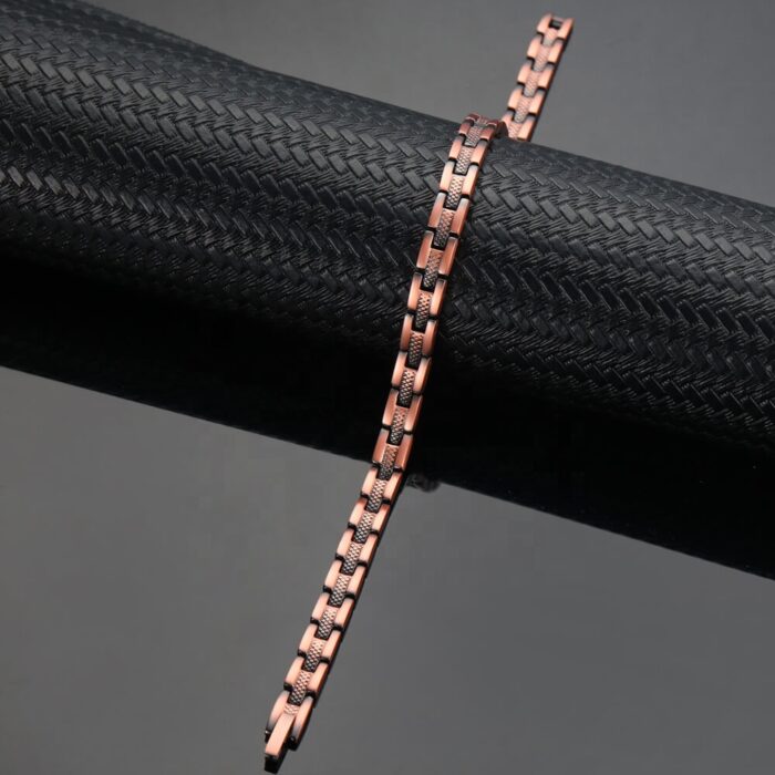 Magnetic Anklet Bracelet Pure Solid Copper Men Women Bio
