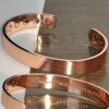 Copper Magnetic Bracelet Bangle 10mm Men Cu+Bio