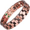 5in1 Bio Magnetic Bracelet Pure Solid Copper 5000G Chunky