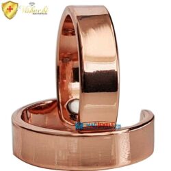 Copper Magnetic Ring Shiny 2 magnets