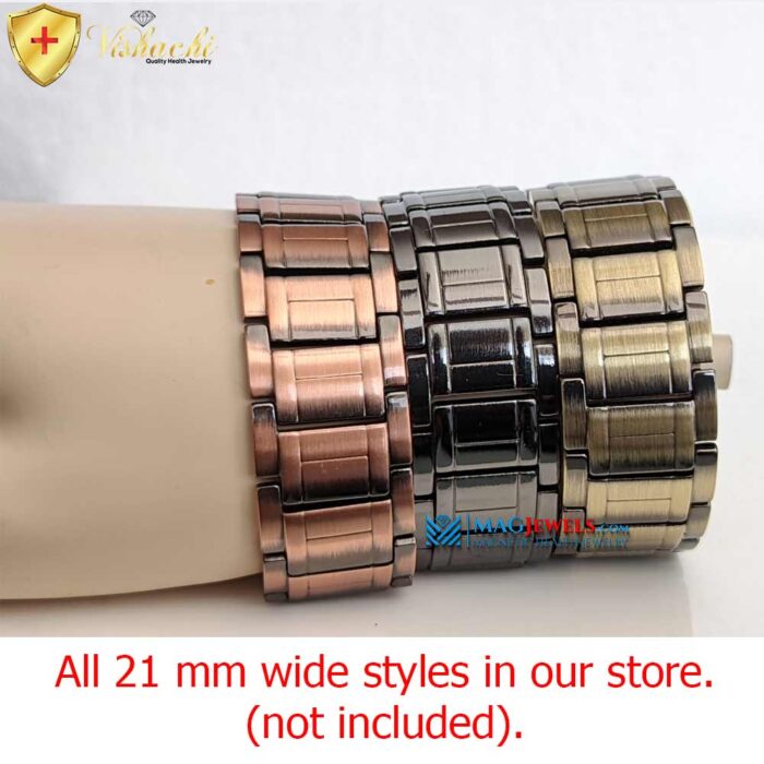 Magnetic Bracelet Wide Most Widest Solid Copper 21mm