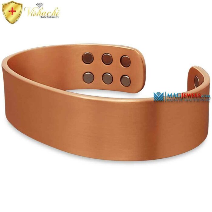 Wide Magnetic Bangle