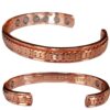 Copper Magnetic Bracelet Bangle Women 12 Mags