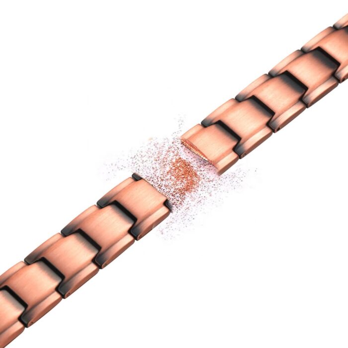 Copper Magnetic Bracelet Men Women Vishachi Double Mags
