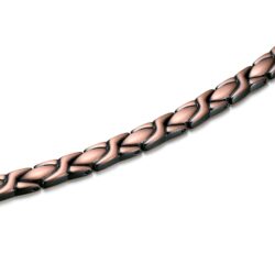 Copper Magnetic Bracelet Women Slim Wheat Design Vishachi