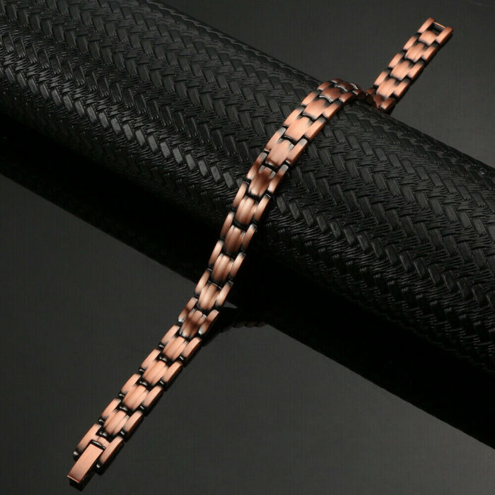 Copper Magnetic Bracelet Anklet Men Women Vishachi Double Mag
