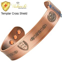 Magnetic bracelet bangle Jesus Cross