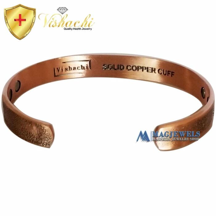 Copper Magnetic Bracelet Phoenix Dragon 12 Bio XL/7.5" Men Women
