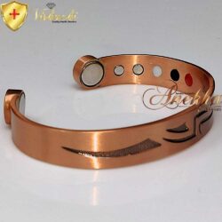 Solid Copper Magnetic Bracelet Fierce Warrior 12 Bio Vishachi